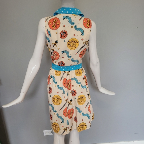 Sourpuss Sideshow June Dress, BNWT, Size L - Picture 5 of 9